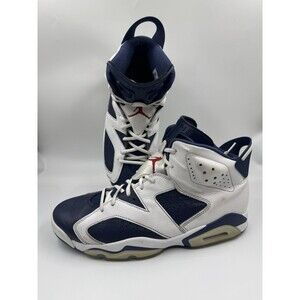 Air Jordan Olympic 2024 Sneaker Shoes CT8529-164 White/Mdnight Navy Size 13